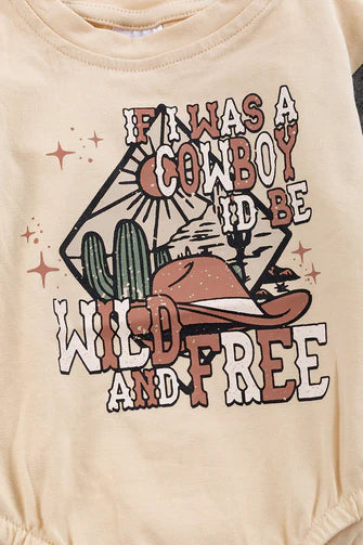 If I Was A Cowboy I'd Be Wild & Free Long Sleeve