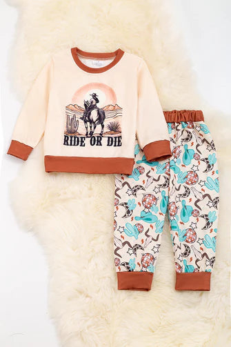 Ride or Die- Jogger Set