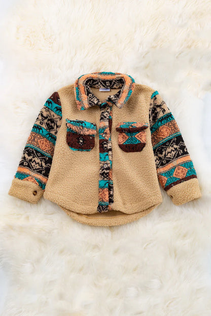 Beige Western Sherpa