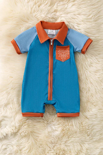 Boot Stitch Romper