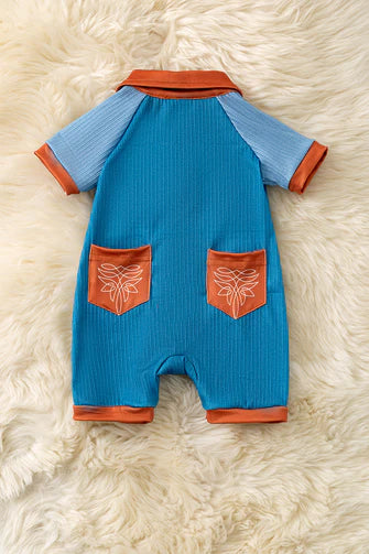 Boot Stitch Romper