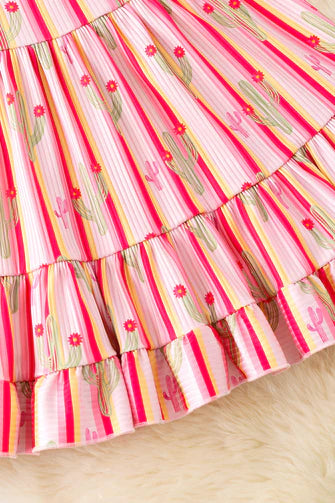 Cactus Stripe Dress