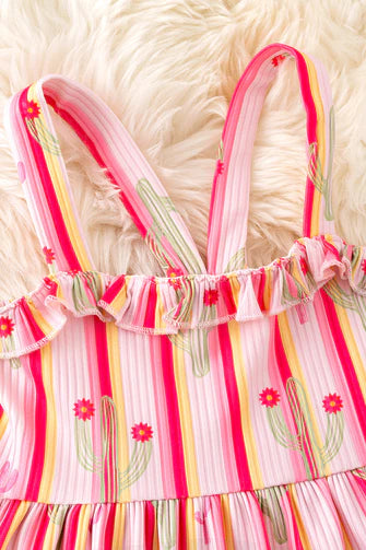 Cactus Stripe Dress