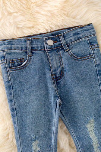 Light Distressed Denim