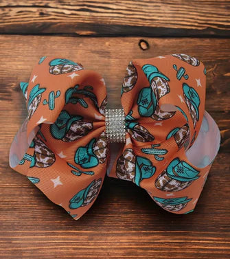 Western Pumpkin Bow